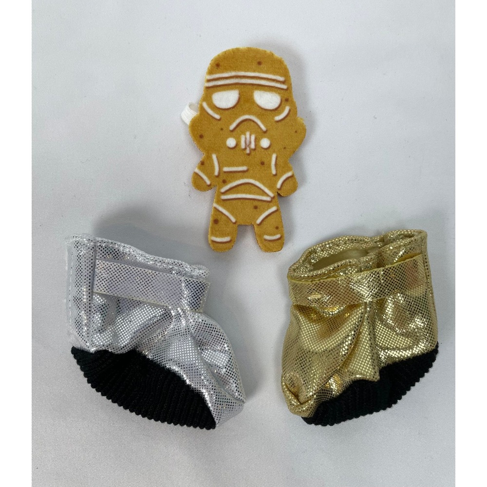 Disney Nuimos Star Wars C-3PO Silver Gold Shoes Stormtrooper Gingerbread Cookie